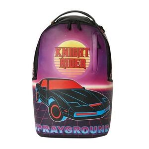Sprayground Knight Rider Hoff DLXSV Backpack🔥New Black Bookbag Large School Bag